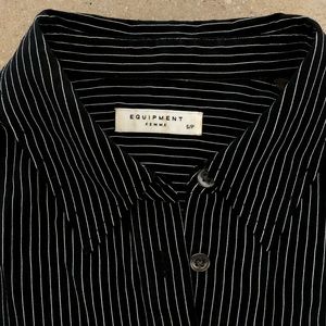 Equipment Silk Shirt Blouse Size S